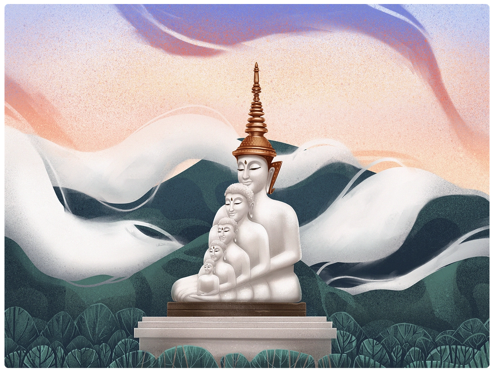 Buddha - Thai Massage has influence from Buddhism.