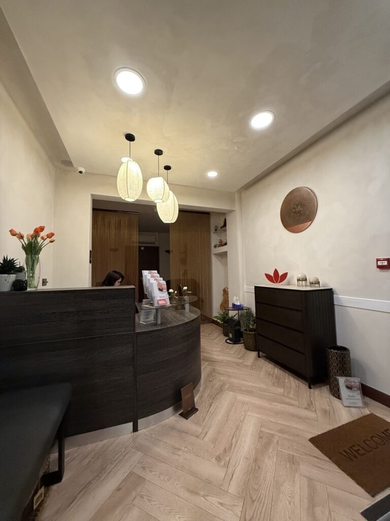 Asiatic Angel massage studio at 93 Upper Street in Islington.