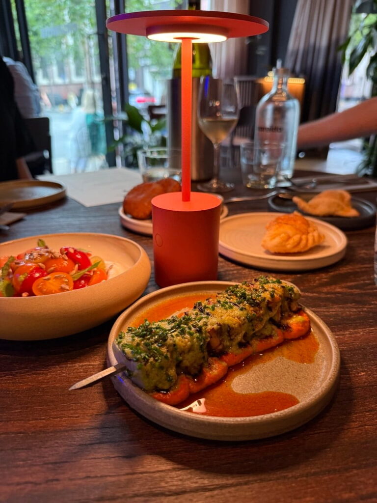 Vegetarian meal to share