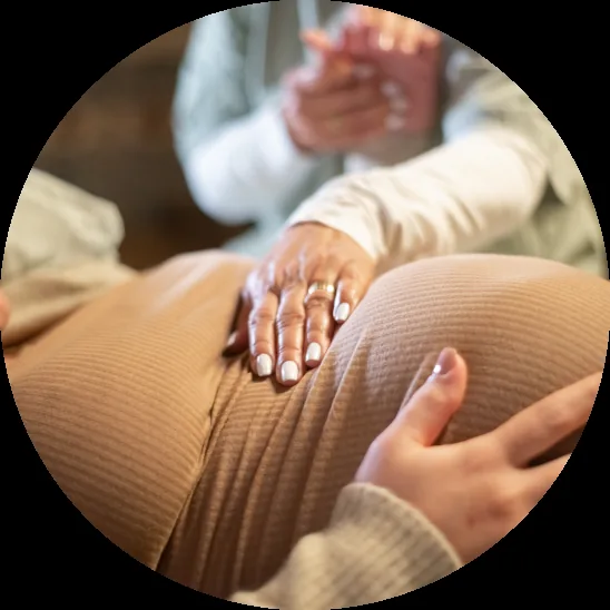 Pregnancy massage treatment