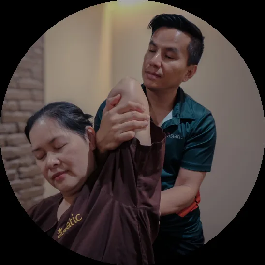 Thai yoga massage treatment